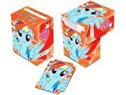 Ultra Pro My Little Pony Card Supplies Rainbow Dash Deck Box [Orange] ULP84343