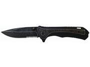 Schrade SCH501S Liner Lock Partially Serrated Folding Knife SCH501S