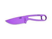 ESEE Knives Izula Neck Knife Purple Molded White Sheath ESIPURP