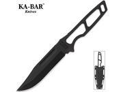 Ka Bar Neck Knife Fixed Blade Black Plain Edge 1117