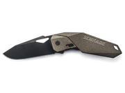 Schrade SCHA5BR M.A.G.I.C. Assisted Opening Liner Lock Folding Knife Brown SCHA5BR