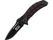 MTECH USA MT A827RD Spring Assisted Knife 4. 5 Inch Closed MTA827RD Mtech USA