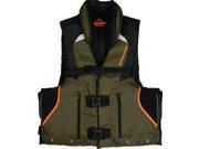 Stearns Competitor Series Rip Stop Nylon Life Vest 2XL Competitor Series Nylon Sport Vest Green
