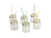 Mason Jar Sipper Set of 12 400011080082 CO ACME Party Box Company