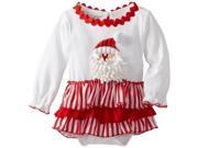 Mud Pie Unisex Baby Newborn Santa All In One Dress 113A019 06