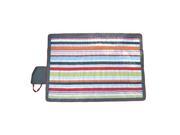 JJ Cole Outdoor Blanket Gray Red 7 x 5 J00428