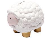 C.R. Gibson Ceramic Bank Pink and Gold Sheep BB1 14423