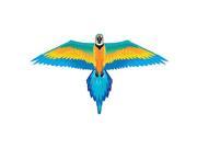 Wind n Sun 3 D Nylon Blue Macaw 74 Inch Wingspan BNSF2102 Brain Storm Kites