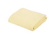 Elegant Baby Ribbed Blanket Butter Yellow 36 X 45 89155 DISC ELEGANT BABY