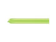 Qualatex 260Q Twister Balloons Lime Green 626228