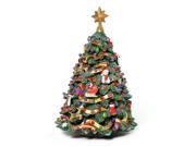 Jingle Bell Rotating Christmas Tree 842970048848 SFMB San Francisco Music Box