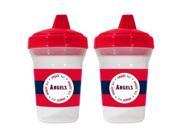 MLB Team 5 Ounce Sippy Cups 2 Pack LAA122 Baby Fanatic