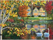 Buffalo Games Kim Norlien Autumn Reflections 1000 Piece Jigsaw Puzzle by Buffalo Games BUFY1605