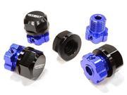 Integy RC Hobby C25909BLUE Billet Machined 17mm Wheel Hex 4 0mm Offset for T Maxx 1 10 Revo S INTC5914