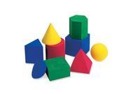 Learning Resources Soft Foam Large Geometric Shapes Set Of LER6121 DISC LEARNING RESOURCES