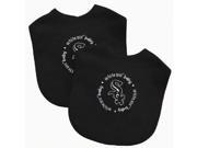 Baby Fanatic Team Color Bibs Chicago White Sox 2 Count CWS62002