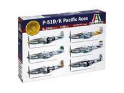 Model Kit P 51D K Pacific Aces 1 48 Scale IT2743 Italeri ITAS2743