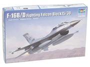 Trumpeter F 16B D Fighting Falcon Block 15 30 Model Kit TSMS3920