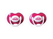 Pacifier 2 Pack Pink San Diego Chargers SDC112P Baby Fanatic