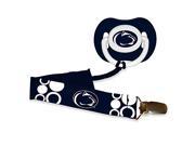 Baby Fanatic Pacifier with Clip Penn State University PSU30112