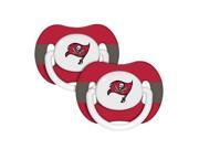 NFL Tampa Bay Buccaneers 2 Pack Pacifier TBB112 Baby Fanatic