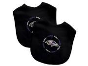 Baby Fanatic Team Color Bibs Baltimore Ravens 2 Count BAR62002