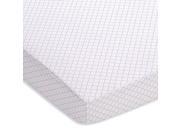 BreathableBaby Deluxe Microfiber Fitted Crib Sheet Lavender 31530