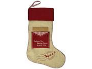 Mud Pie Stocking Letter To Santa Red 2002154