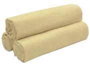 Tadpoles Organics Set of 3 Flannel Receiving Blankets Natural brbboc010 TADPOLES