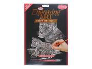 COPF11 Copper Engraving Art Lioness Cub RBMY2011 ROYAL LANGNICKEL BRUSH MFG INC.