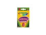 Crayola Neon Crayons 8 Count 52 3418