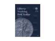 09027 2 Liberty Walking 2 Half Dollar Folder 1937 1947 WHCY0272 WHITMAN COIN