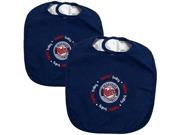 Baby Fanatic Team Color Bibs Minnesota Twins 2 Count MIT62002