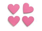 Embellish Your Story Pink Heart Magnets Set of 4 Embellish Your Story Roeda 13695 EMB