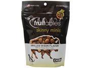 Fruitables Skinny Minis Chewy Dog Treats in Grilled Bison Flavor FRT2478