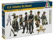 ITA6522 1 35 Italeri US Infantry On Board 10 Figure Set [M ITAS6522