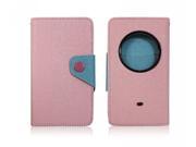 JKase TM GELLO Series PU Leather Wallet Cover Case with Credit Business Card Holder For Nokia Lumia 1020 Nokia EOS Retail Packaging Pink Blue
