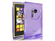 JKase Slim Fit Streamline Ultra Durable TPU Case for Nokia Retail Packaging Nokia Lumia 1020 Purple