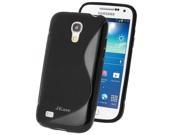 JKase Slim Fit Streamline Ultra Durable TPU Case for Galaxy S4 Mini I9190 Retail Packaging Black