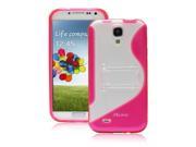 JKase Premium Quality Samsung Galaxy S4 SIV I9500 DUOBLO TPU Hard Stand Case Cover Retail Packaging Pink