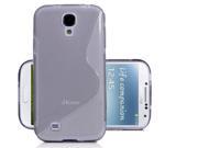 JKase Slim Fit Streamline Ultra Durable TPU Case for Samsung Galaxy S4 SIV S IV i9500 Retail Packaging Grey