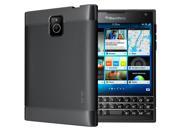 TUDIA Ultra Slim LITE TPU Bumper Protective Case for BlackBerry Passport Black