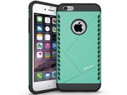 JKase CANVAS Slim Protective Dual Layer Armor Case Cover for Apple iPhone 6 Plus Green