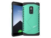 JKase CANVAS Slim Protective Dual Layer Armor Case Cover for OnePlus 2 OnePlus Two Mint