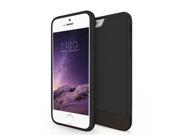 JKase [CANVAS SLIDE] Protective Tough Slider Armor Rugged Case Cover for Apple iPhone 6S iPhone 6 Black
