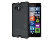 TUDIA Ultra Slim Full Matte ARCH TPU Bumper Protective Case for Microsoft Lumia 950 XL Black