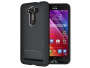 TUDIA Ultra Slim Full Matte ARCH TPU Bumper Protective Case for Asus ZenFone 2 Laser 5.5 Inch ZE550KL [Not For ZE601KL 6.0 Inch] Black