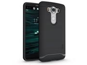 TUDIA Slim Fit MERGE Dual Layer Protective Case for LG V10 Matte Black