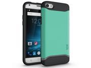 TUDIA Slim Fit MERGE Dual Layer Protective Case for NUU Mobile X4 Smartphone Mint