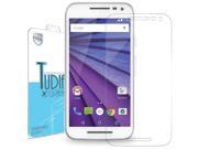 TUDIA Premium Quality HD Ultra Clear Tempered Glass Screen Protector for Motorola Moto G 3rd Gen 2015